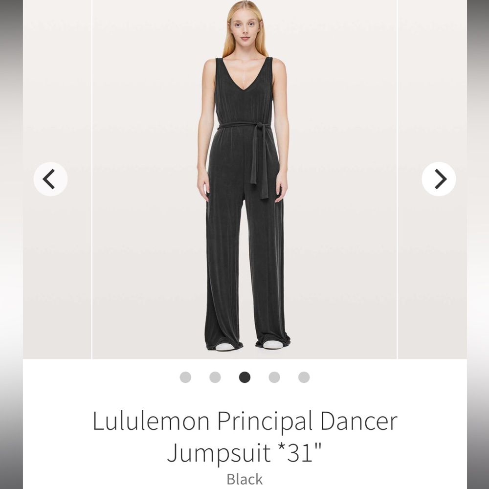 Lululemon principal dancer jumpsuit